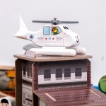 Set trenulete cu masuta si accesorii - Oraselul Sodor - 108 piese